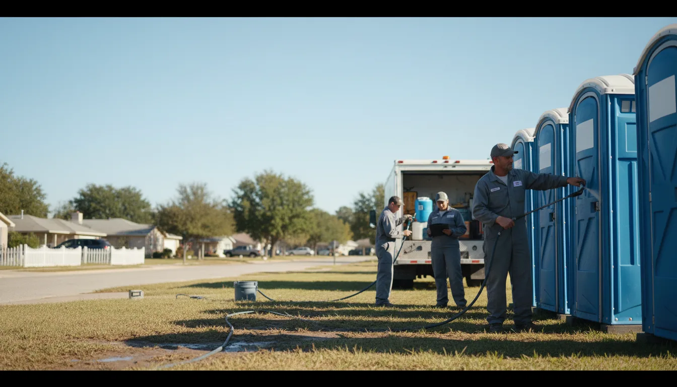 Long-Term Portable Toilet Rental in Monroe, LA near me